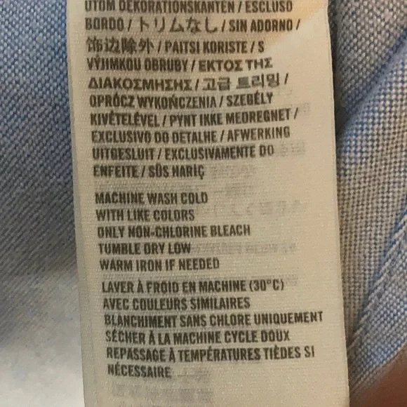 Hollister men’s Oxford shirt. Blue. Size XL - Picture 8 of 8